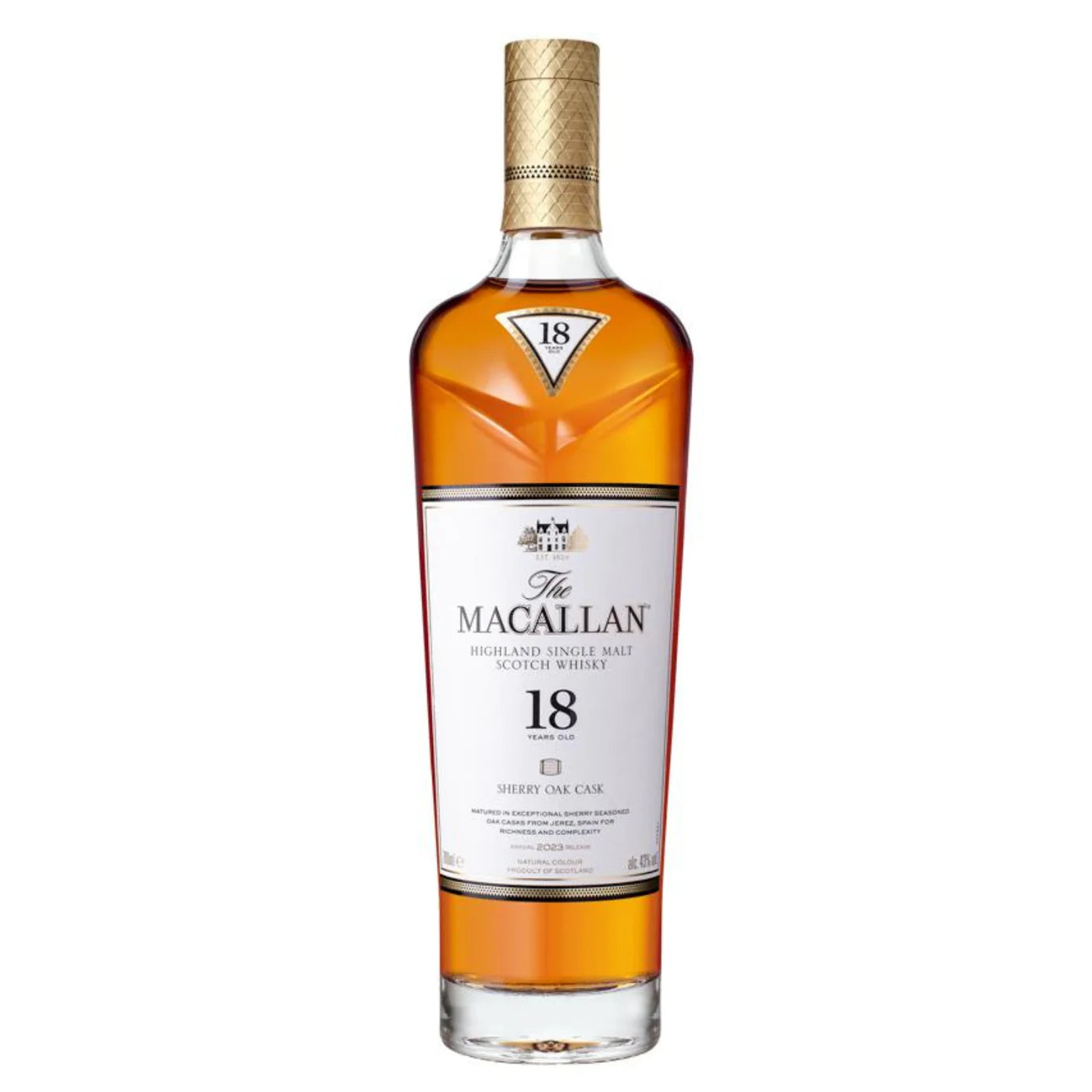 MACALLAN 18 YEARS SHERRY OAK 2023 RELEASE