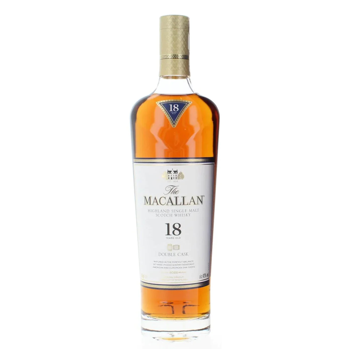 MACALLAN 18 YEARS DOUBLE CASK 2022 RELEASE