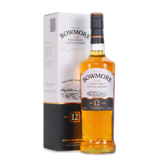 BOWMORE 12 YEARS SINGLE MALT WHISKY