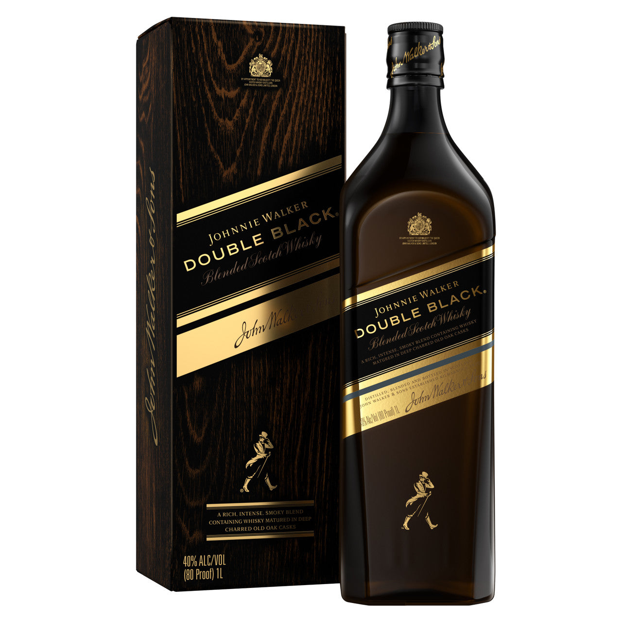 JOHNNIE WALKER DOUBLE BLACK BLENDED SCOTCH