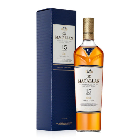 MACALLAN 15 YEARS DOUBLE CASK SINGLE MALT WHISKY