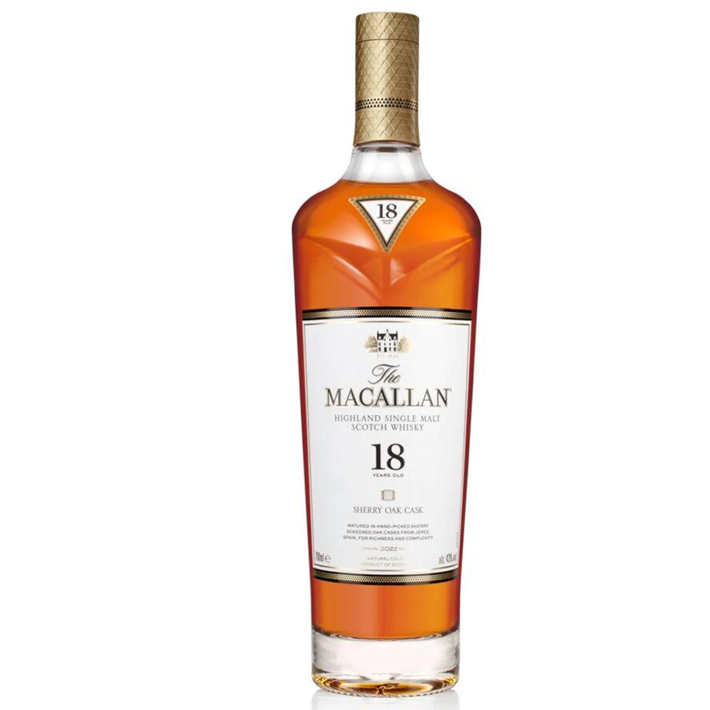 MACALLAN 18 YEARS SHERRY OAK 2022 RELEASE