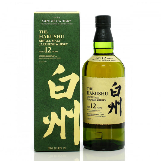 HAKUSHU 12 YEARS OLD SINGLE MALT WHISKY