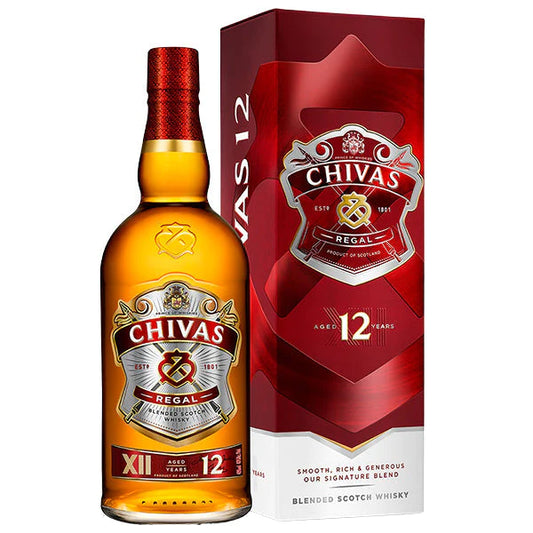 CHIVAS REGAL 12 YEARS BLENDED SCOTCH