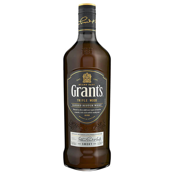 GRANT'S TRIPLE WOOD SMOKY BLENDED SCOTCH WHISKY