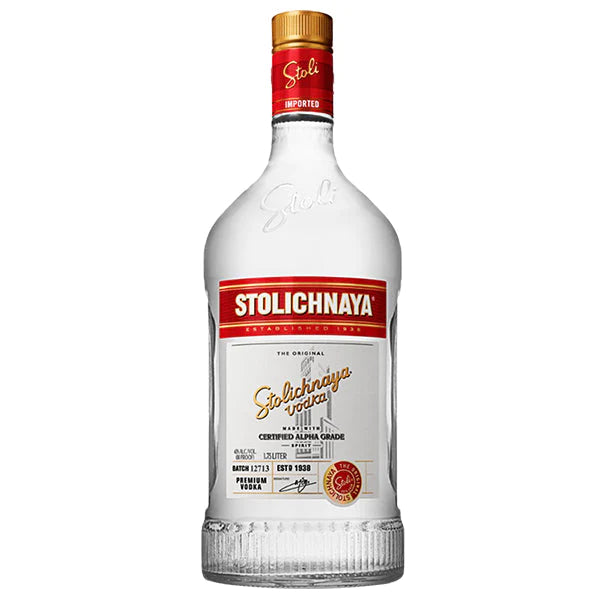 STOLICHNAYA PREMIUM VODKA 1.75L