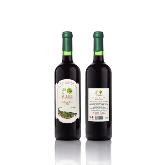 LES 3 VALLÉES VIN ROUGE DOUX 2021