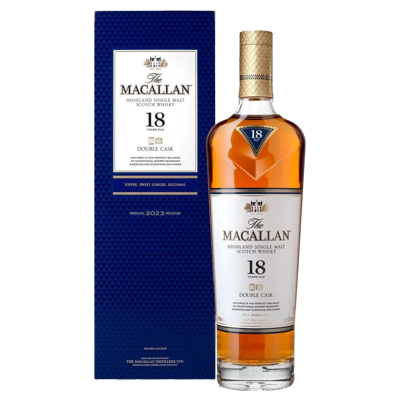 MACALLAN 18 YEARS DOUBLE CASK 2023 RELEASE