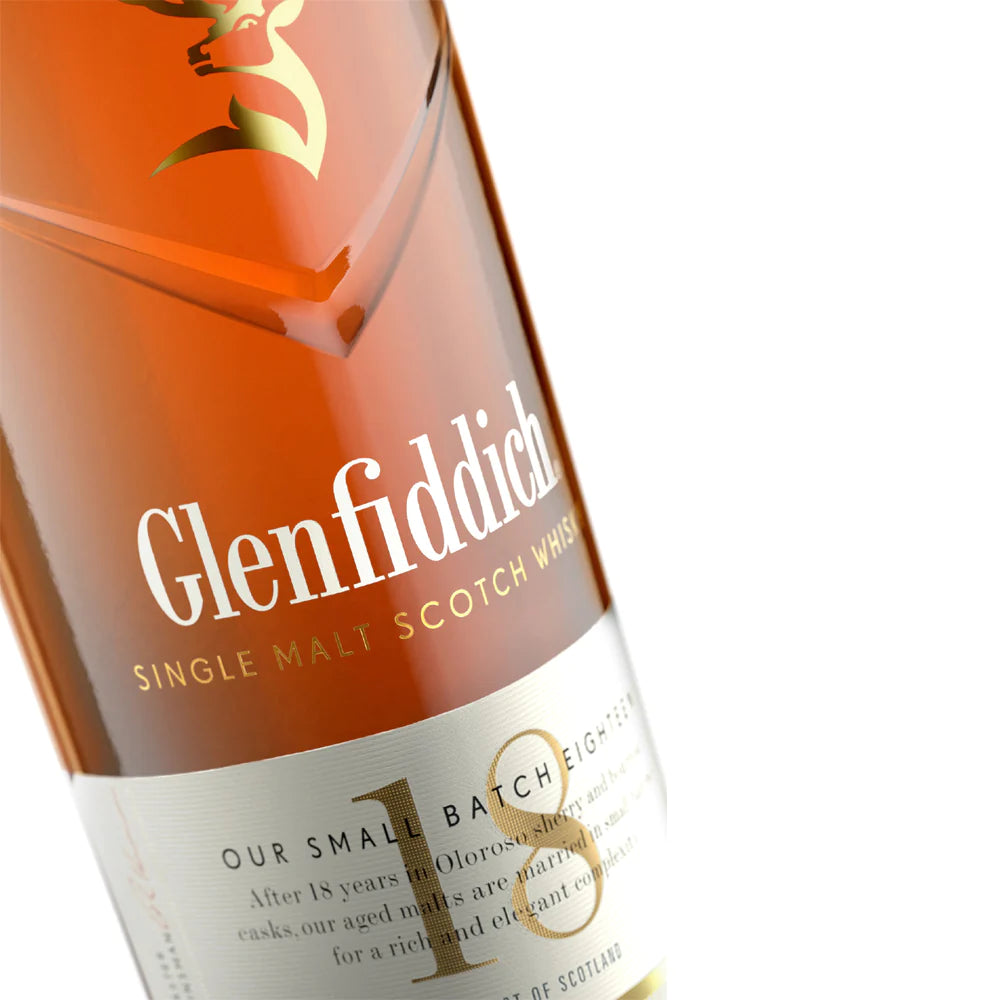 GLENFIDDICH 18 YEARS SINGLE MALT WHISKY