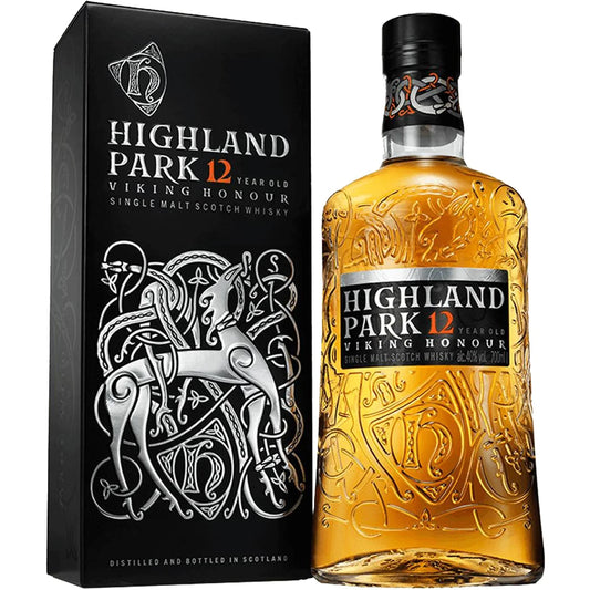 HIGHLAND PARK 12 YEAR SINGLE MALT WHISKY