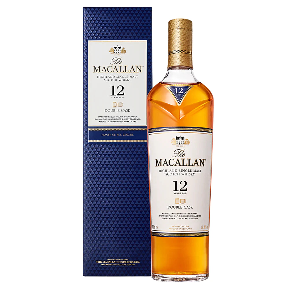 MACALLAN 12 YEARS DOUBLE CASK SINGLE MALT WHISKY