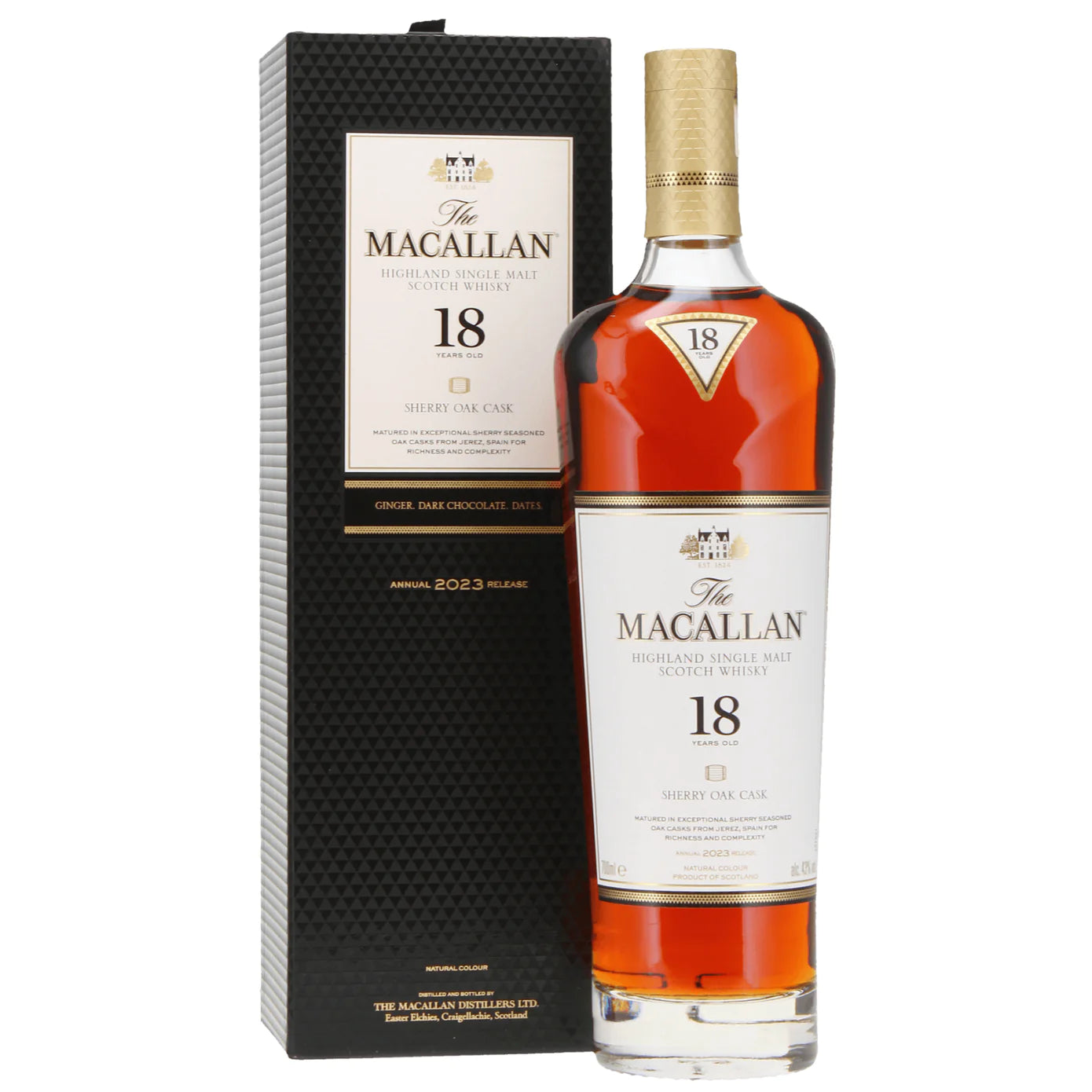 MACALLAN 18 YEARS SHERRY OAK 2023 RELEASE