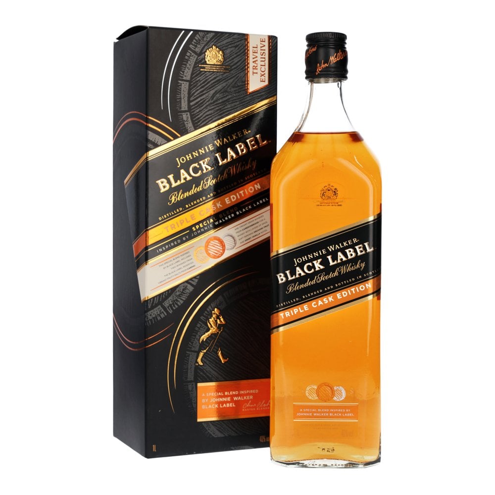 JOHNNIE WALKER BLACK LABEL TRIPLE CASK