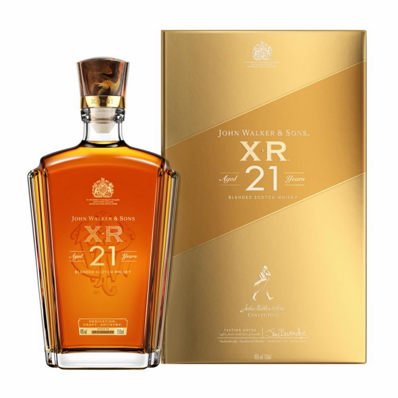 JOHNNIE WALKER XR 21 YEARS BLENDED SCOTCH