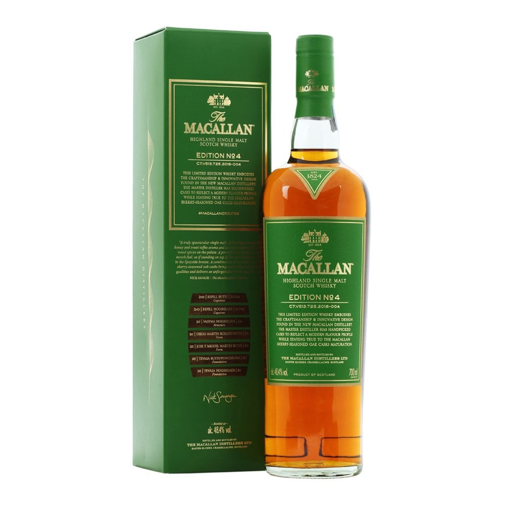 MACALLAN EDITION No.4 SINGLE MALT WHISKY